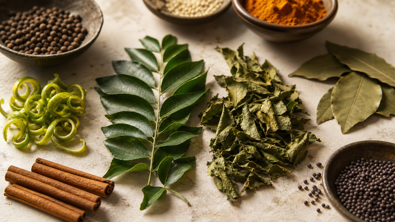 Curry Leaves Substitute Guide recipe image