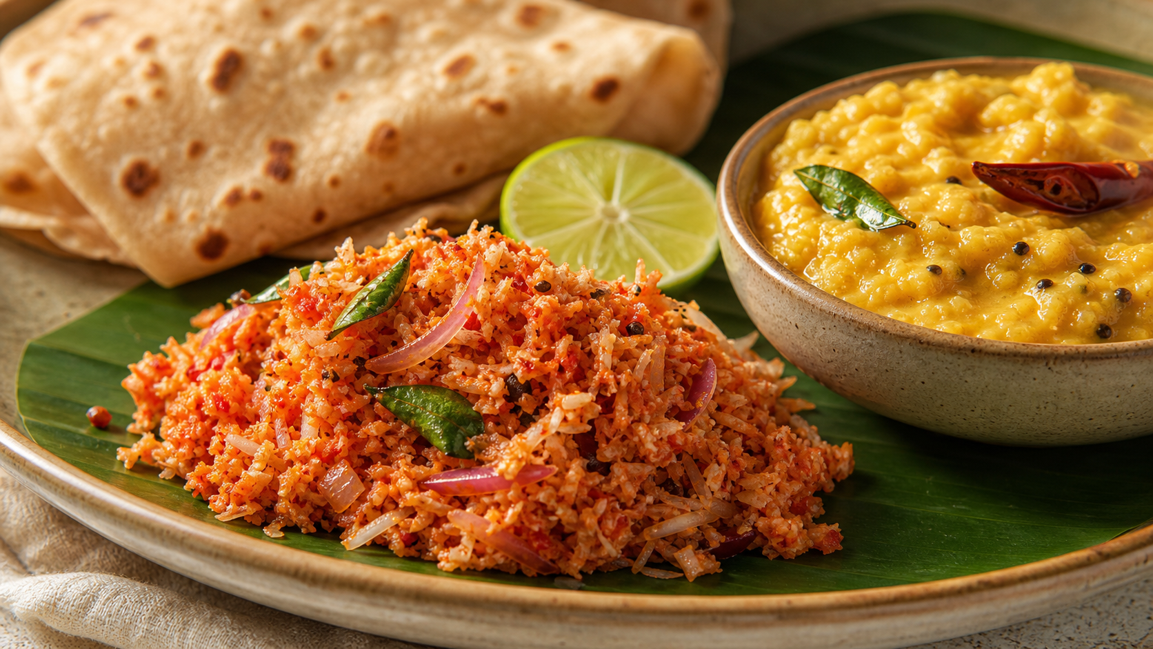 Pol Sambol: Sri Lankan Coconut Sambol recipe image