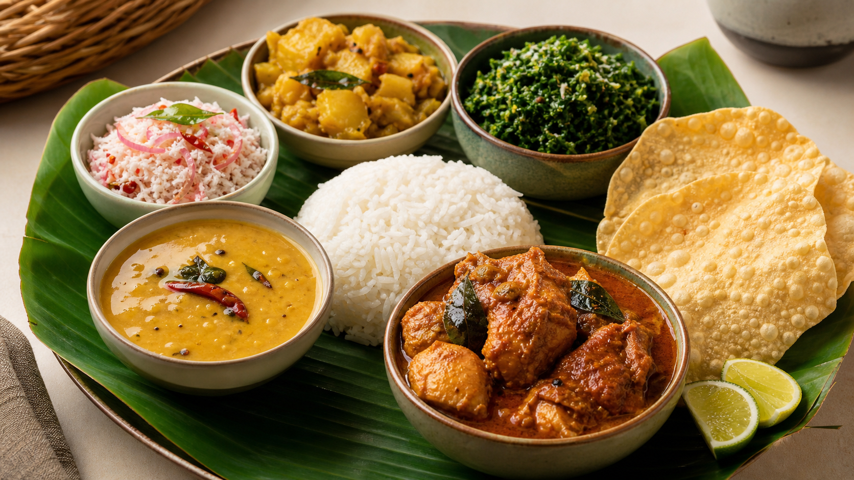 Beginner Sri Lankan Rice and Curry Meal Plan recipe image